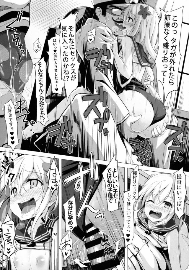 変態提督のところに赴任してしまったローちゃんがスク水を着せられて、思い切り股間に食い込まされる！ぐいぐい股間をこすられて濡れてしまったローちゃんが変態提督にクンニされて、艦隊の未来のためと言われ中出しレイプされる！