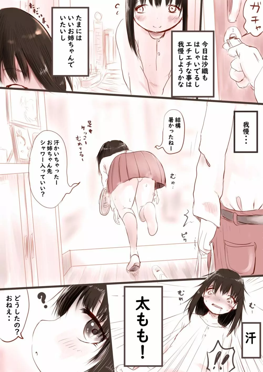 我慢できなかったお姉ちゃん