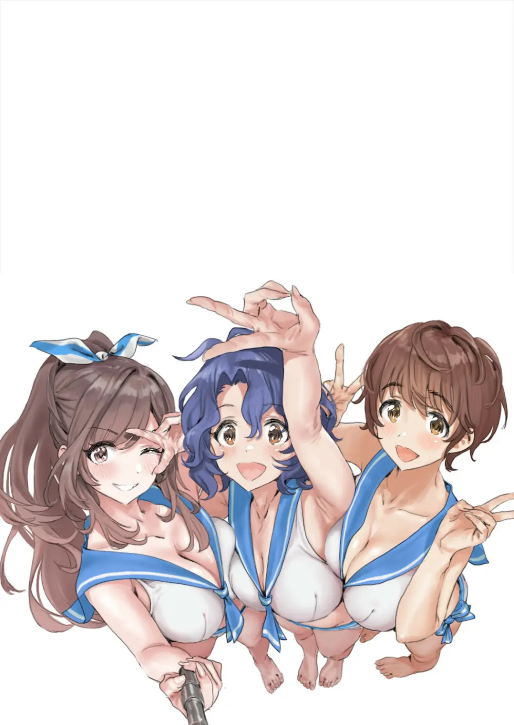 アイドルたちの白いエロ絵本