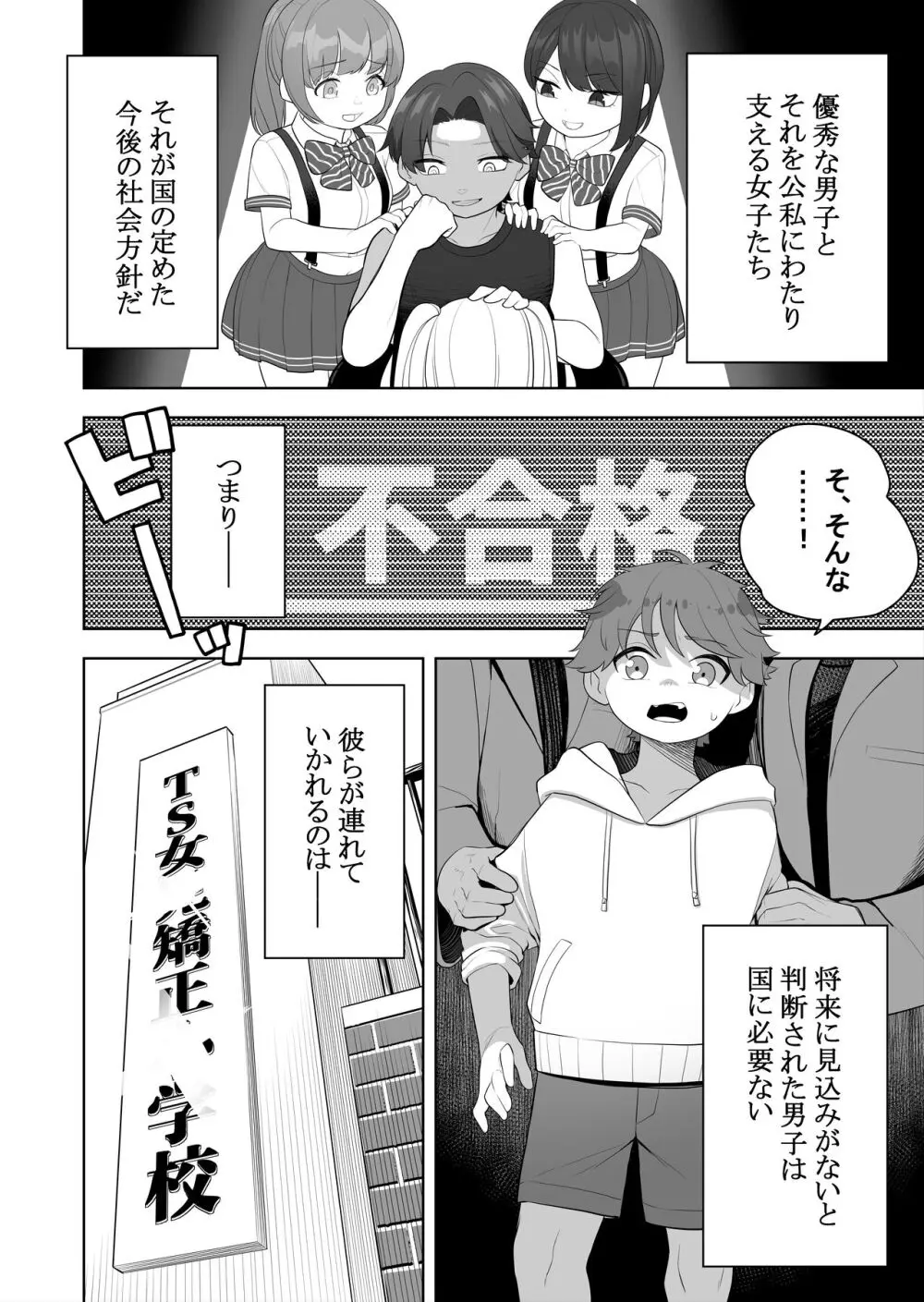 矯正義務教育! TSえっちな女の子訓練校!2