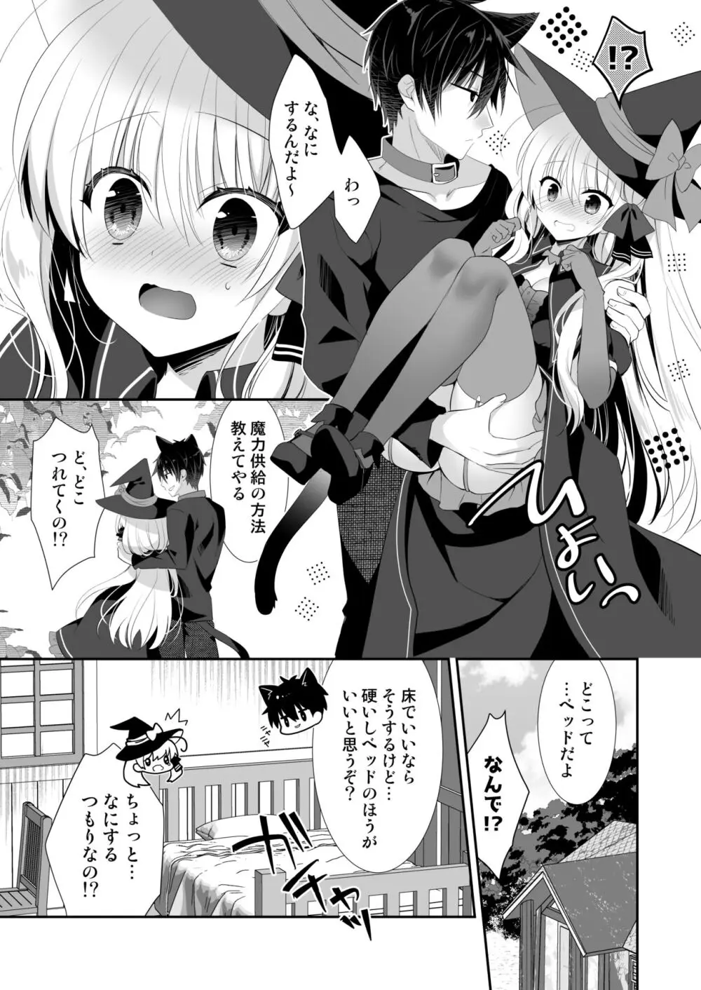 ポンコツ魔女とイジワルな猫。 -召喚した使い魔が言うことを聞いてくれません！-