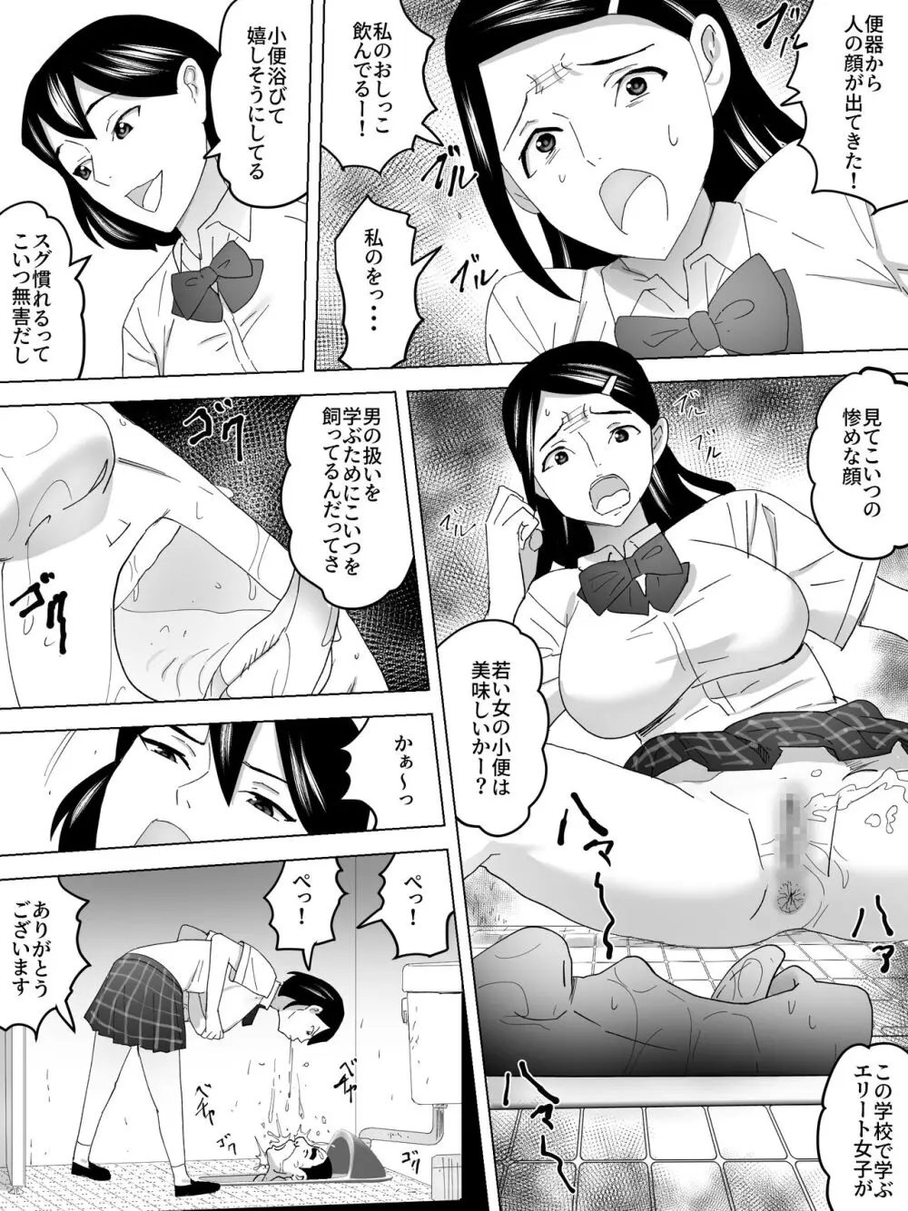 便器の仕事場・女子便所