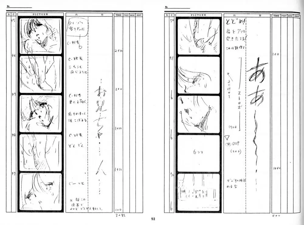 くりいむレモン 絵コンテ･設定資料集 PART1 ｢媚･妹･Baby｣ ＆ PART5｢亜美･AGAIN｣