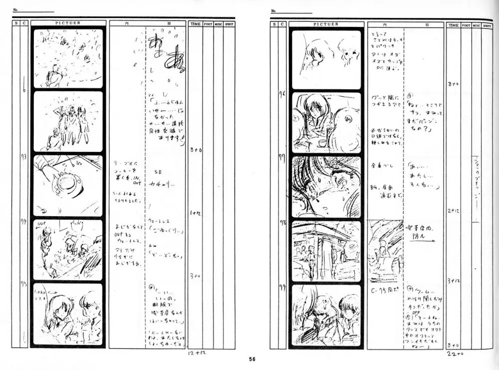 くりいむレモン 絵コンテ･設定資料集 PART1 ｢媚･妹･Baby｣ ＆ PART5｢亜美･AGAIN｣