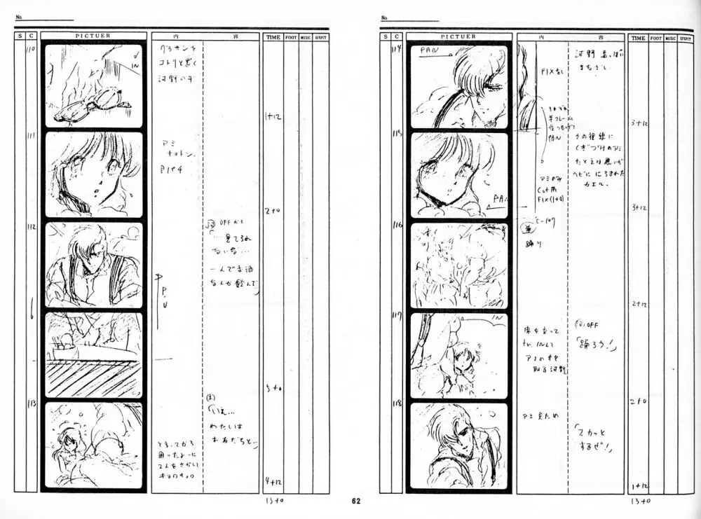 くりいむレモン 絵コンテ･設定資料集 PART1 ｢媚･妹･Baby｣ ＆ PART5｢亜美･AGAIN｣