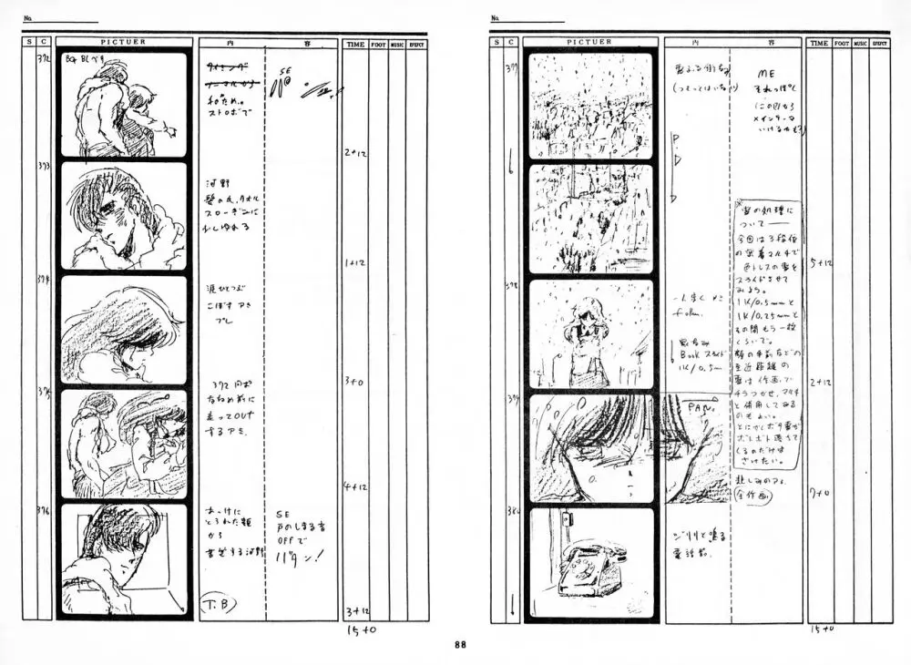 くりいむレモン 絵コンテ･設定資料集 PART1 ｢媚･妹･Baby｣ ＆ PART5｢亜美･AGAIN｣