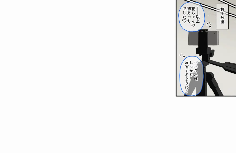 花ちゃんのお仕置きエッチ♪〜大好きなパパが親友と浮気エッチしてたので自分もエッチして2人に分からせる話〜